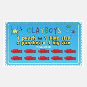 Clayboy's Punch Card
